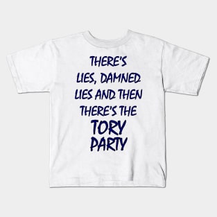 Damned Lies 01. Kids T-Shirt